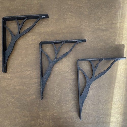Willow iron countertop corbel - willow,