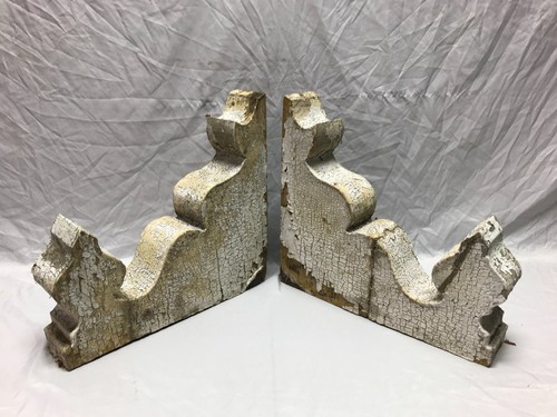 Antique vtg pair 12x13 porch - pair,